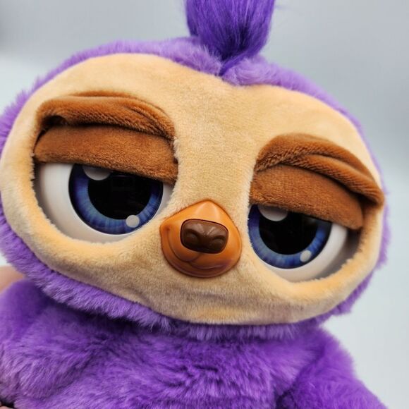 Zuru Pets Alive Fifi the Flossing Sloth Interactive Toy 11 Inches Tall - Picture 9 of 10